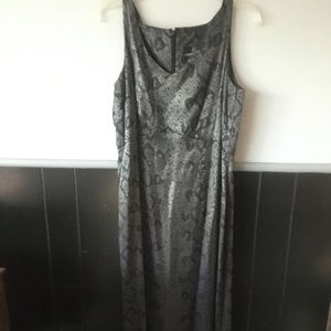 Carole Little Dress with Snakeskin Pattern